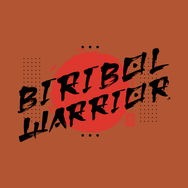 Oriental Brush Biribol Warrior by rojakdesigns