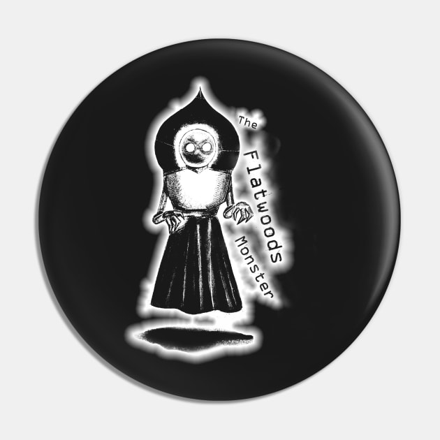 Flatwoods Monster White Glow #4 Pin by AWSchmit