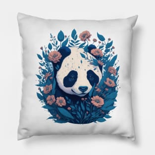 Panda Garden Pillow