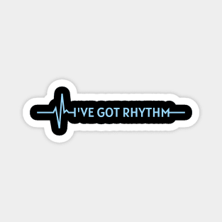 Cardiologists know the rhythm of the heart - blue Magnet