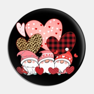 Gnomies Hearts Love Valentines Day  Happy Valentines Day Pin