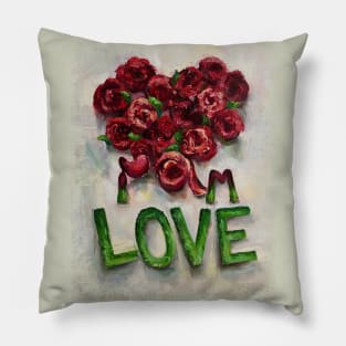 I am Love Pillow