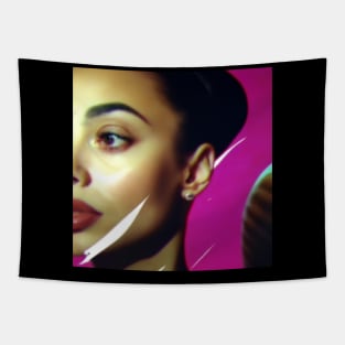 Sade pink Tapestry