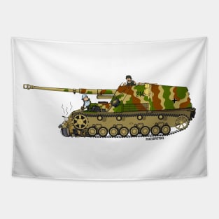 Panzerpicture Nashorn tank destroyer Tapestry