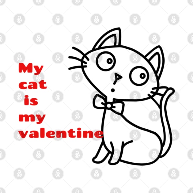 mycat is my valentine by Theblackberry