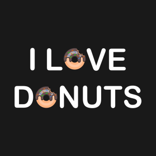 I Love Donuts T-Shirt