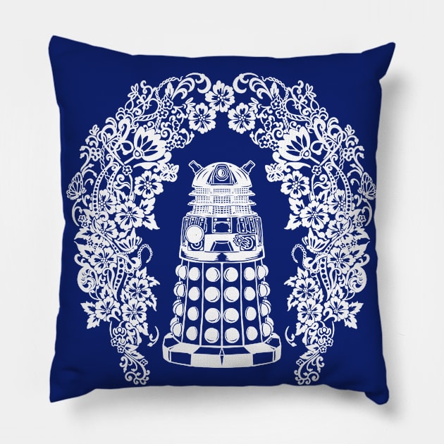 Exterminate! Pillow by Tori Jo