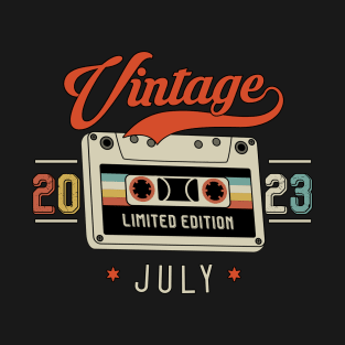 July 2023 - Limited Edition - Vintage Style T-Shirt