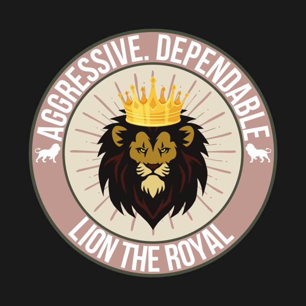 Lion The Royal by MhyrArt