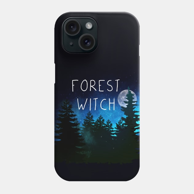 Forest Witch Phone Case by Witchling Art