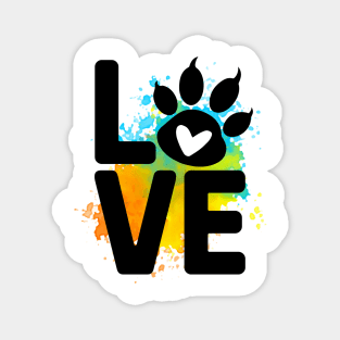 Pawsitively Hilarious: A Shirt for Dog Lovers Magnet