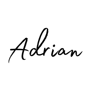 Adrian Name Calligraphy T-Shirt
