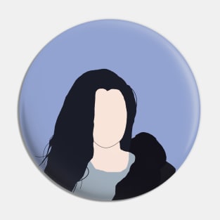 Amy Lee Evanescence Portrait Pin