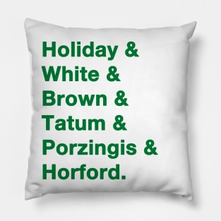 Celtics '23-'24 Playoff Squad Pillow