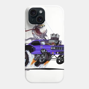 FISHTAILIN 1971 HEMI 'cuda Purple Phone Case