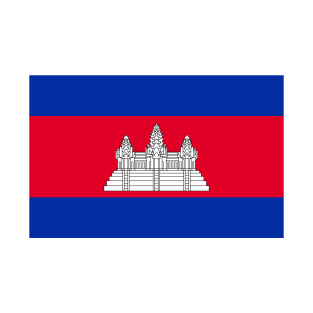 Flag of Cambodia T-Shirt