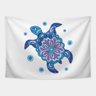 Sea turtle pattern Tapestry