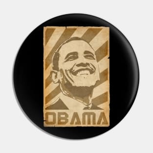 Barack Obama Retro Propeganda Pin