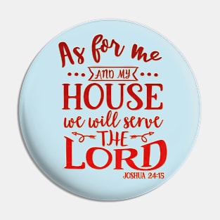 We Will Serve Lord Pin