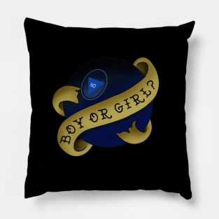 Magic Gender 8 Ball Pillow