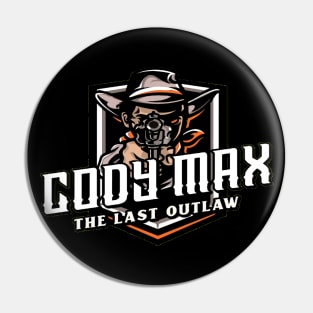 Cody Max Logo Pin