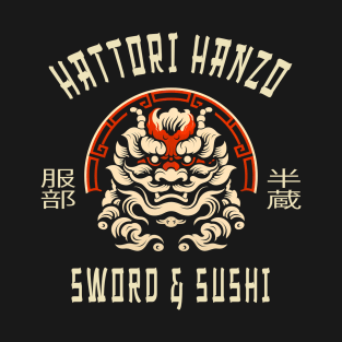 Hattori Hanzo Sword And Sushi T-Shirt