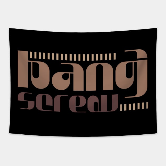 Bang Screw Tapestry by Degiab