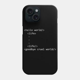 Coded life Phone Case