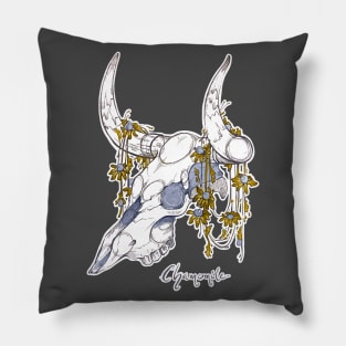 MorbidiTea - Chamomile with Bison Skull Pillow