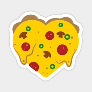 I Heart Pizza Magnet