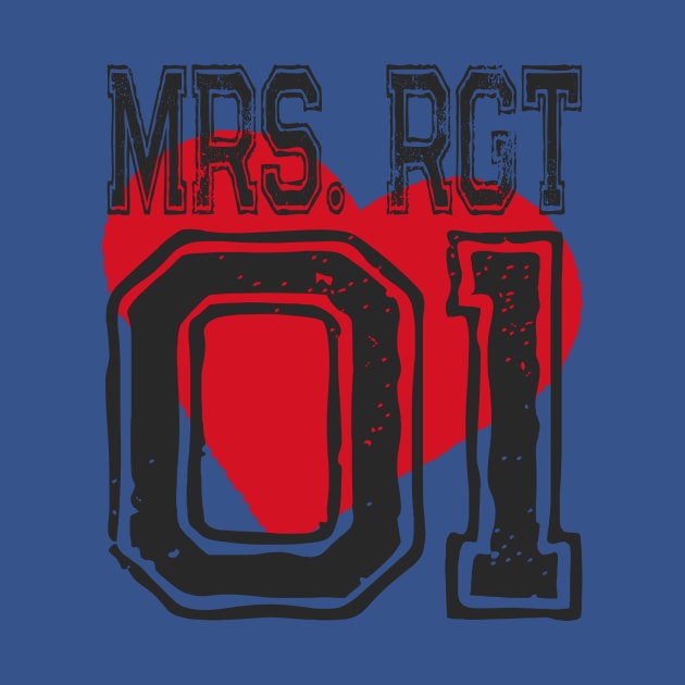 Mrs RGT Misses Right Girlfriend Love Heart by shirtontour