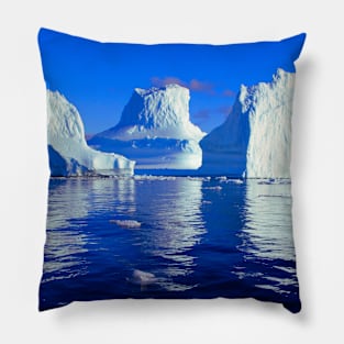 Icebergs (Natural) Pillow