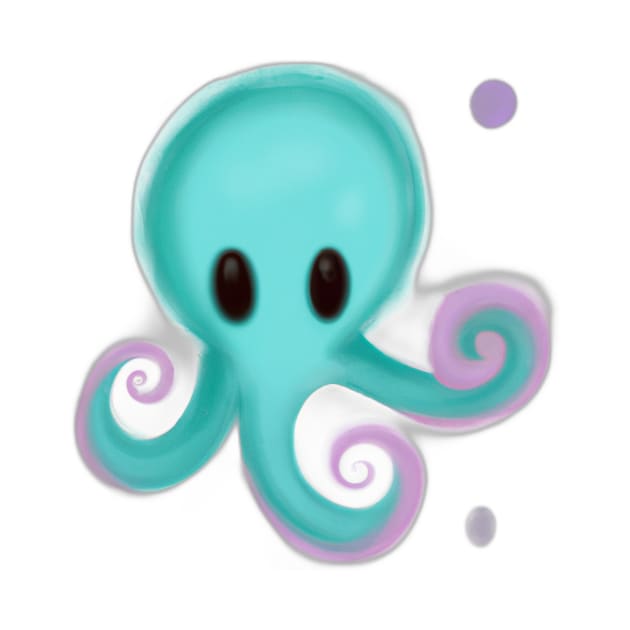 Cute Octopus Drawing by Play Zoo