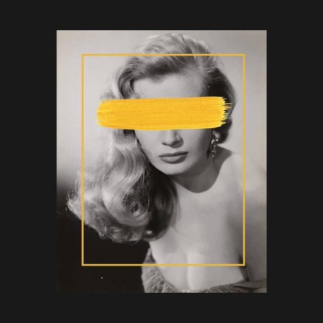 old hollywood minimalist print by Art Dysmorphia