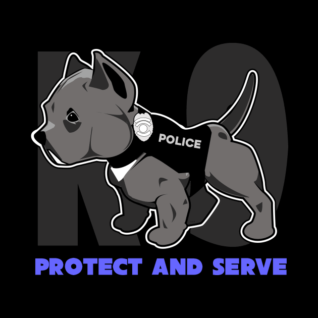 K-9 Pitbull by Spikeani