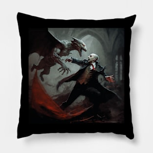 battle fo vampires Pillow