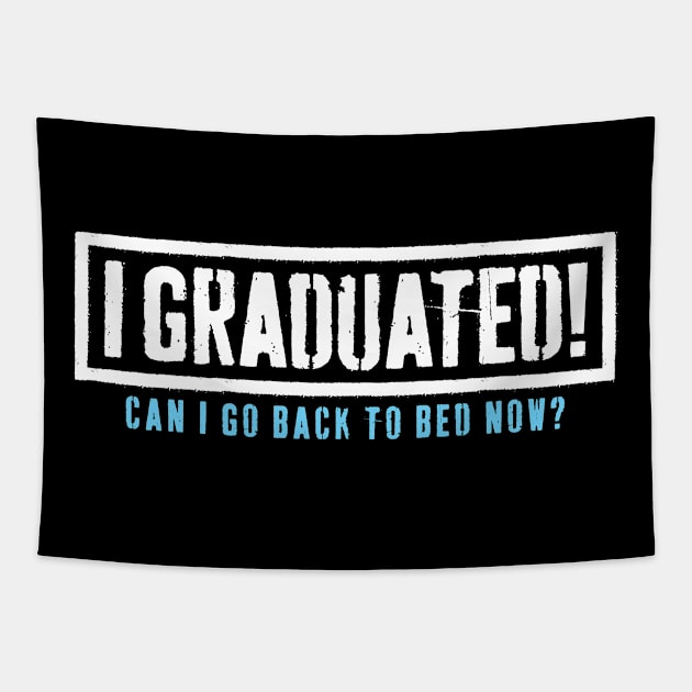 Graduation Graduated Senior Student Tapestry by CreativeGiftShop