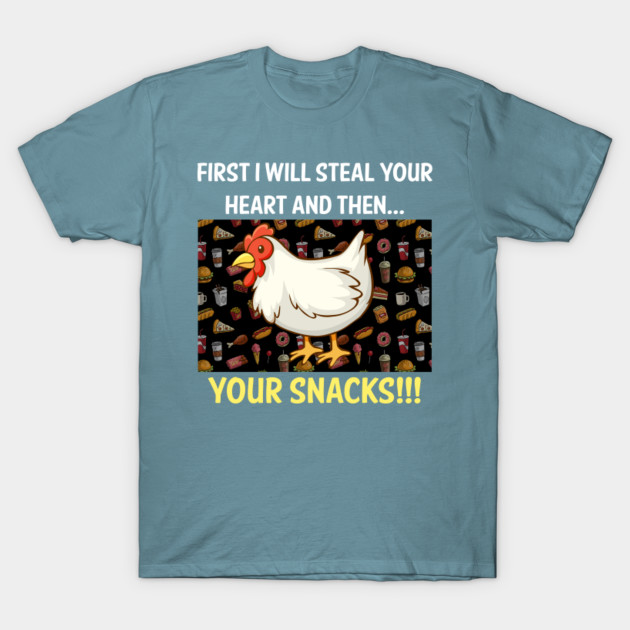 Discover Steal Heart Chicken 02 - Chicken - T-Shirt