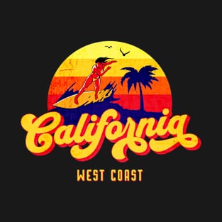 California West Coast Vintage Summer T-Shirt