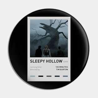 Sleepy Hollow Alternative Movie Poster Pin