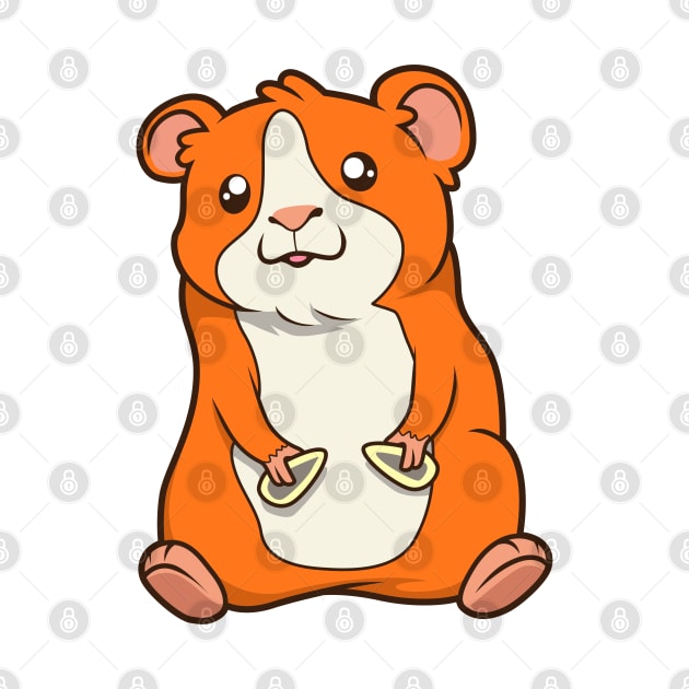 Kawaii guinea pig by Modern Medieval Design