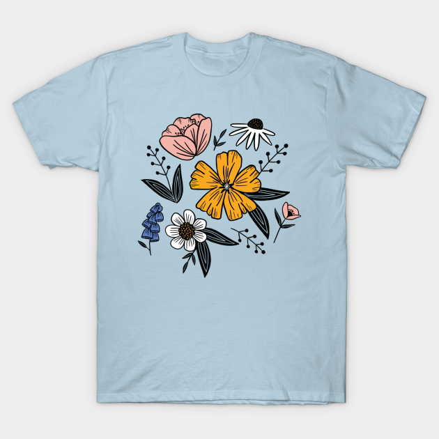 Full Bloom - Flowers - T-Shirt | TeePublic