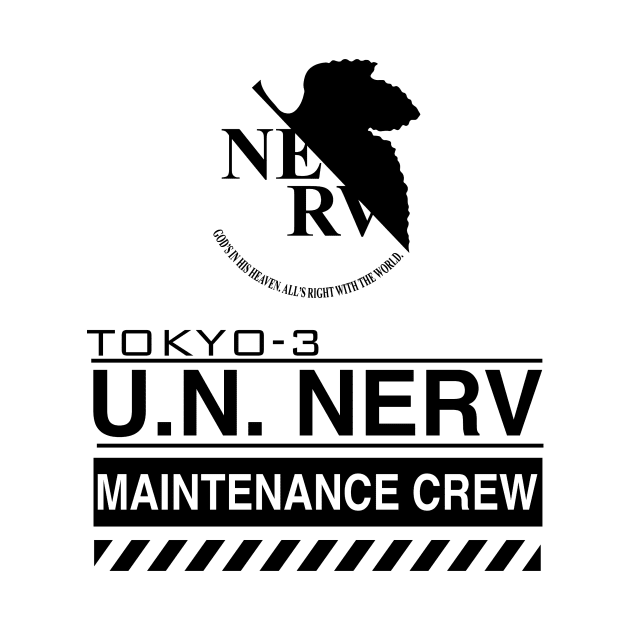 TOKYO-3 NERV by Kiss Bite Kill