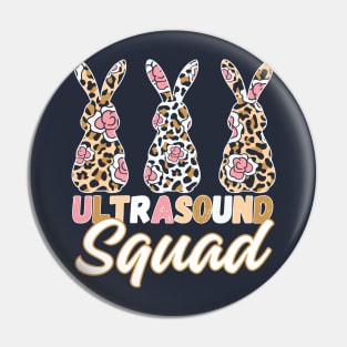 Retro Candy Ultrasound Squad Easter Bunnies Pin