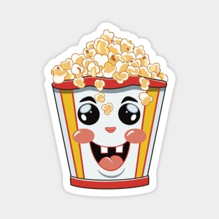 Cute Popcorn Magnet