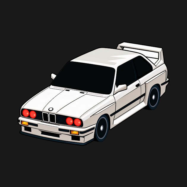 bimmer e30 classic art by Turbo29