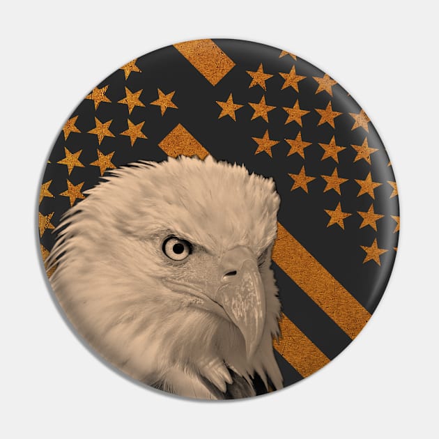 God save America Pin by Skull-blades