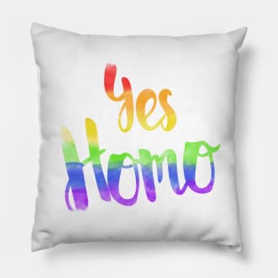 Yes Homo Pillow