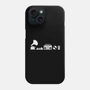 Music Teacher Cool Music Theme Party Evolution of Music Phone Case