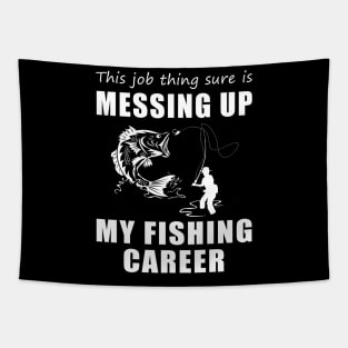 Reeling & Rolling: When Work Hooks My Fishing Fun! Tapestry